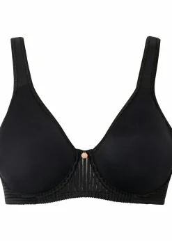 bonprix Große Cups D-H|Bhs^Minimizer-BH mit gepolsterten Trägern schwarz