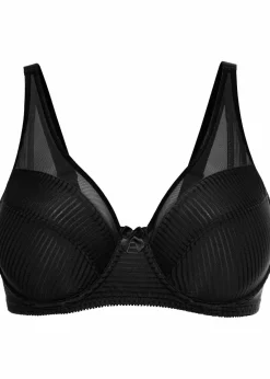bonprix Große Cups D-H|Bhs^Minimizer-BH mit Mesh schwarz