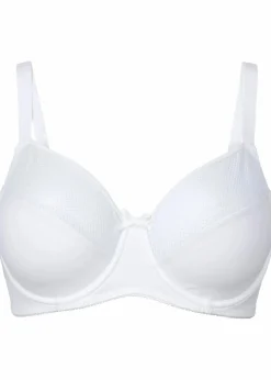 bonprix Wäsche·Große Cups D-H|Wäsche·Bhs^Minimizer-BH mit Mesh weiß