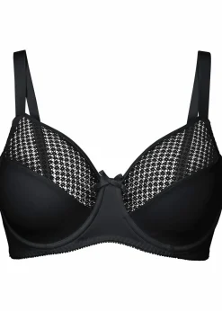 bonprix Große Cups D-H|Bhs^Minimizer-BH mit Mesh schwarz