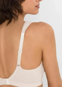 bonprix Wäsche·Dessous|Wäsche·Große Cups D-H^Minimizer-BH ohne Bügel mit gepolsterten Trägern puder