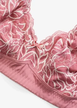 bonprix Nachhaltigere Materialien|Bhs^Minimizer-BH ohne Bügel mit gepolsterten Trägern beerensorbet/wollweiß