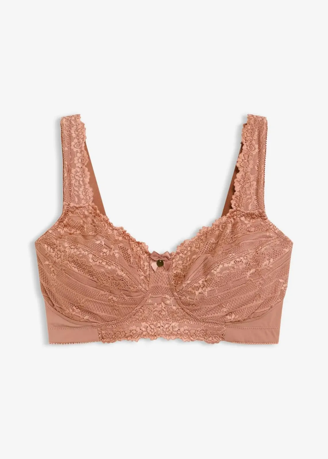 bonprix Wäsche·Dessous|Wäsche·Große Cups D-H^Minimizer-BH ohne Bügel mit gepolsterten Trägern schokosorbet