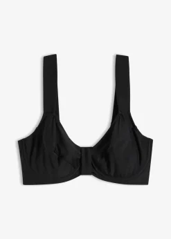 bonprix Nachhaltigere Materialien|Bademode·Bikinis^Minimizer-Bikinioberteil mit breiten Trägern schwarz
