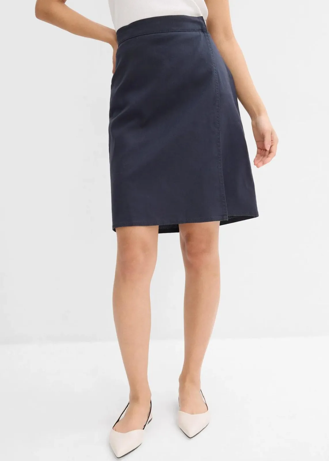 bonprix Röcke|Bekleidung·Sportbekleidung^Minirock aus Twill nachtblau