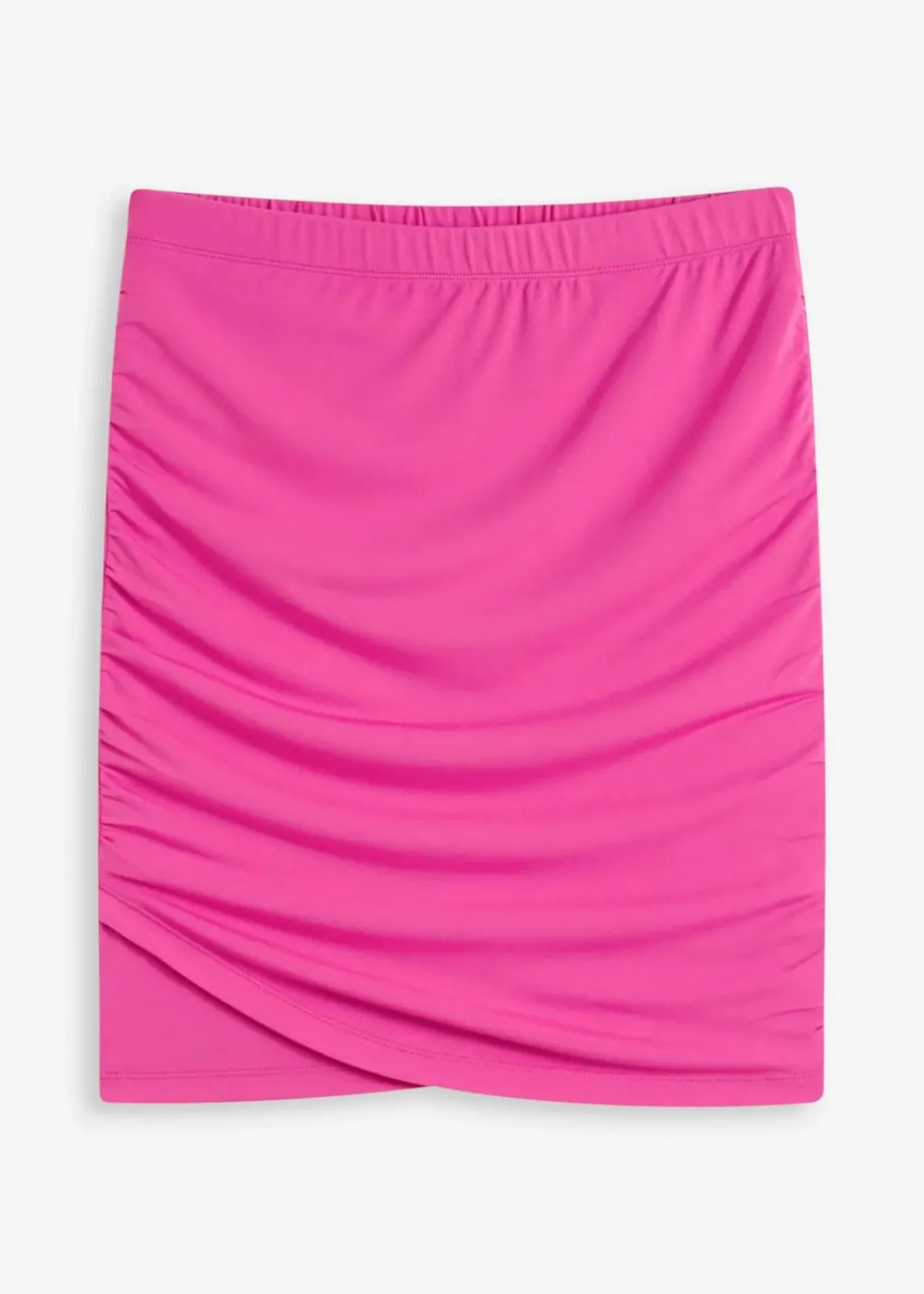 bonprix Bekleidung·Sportbekleidung|Röcke^Minirock mit Raffungen fuchsia