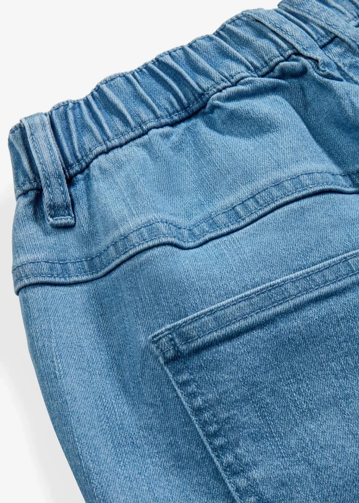 bonprix Bekleidung·Shirts & Tops|Jeans^Mom-Jeans, High Waist, Stretch hellblau denim