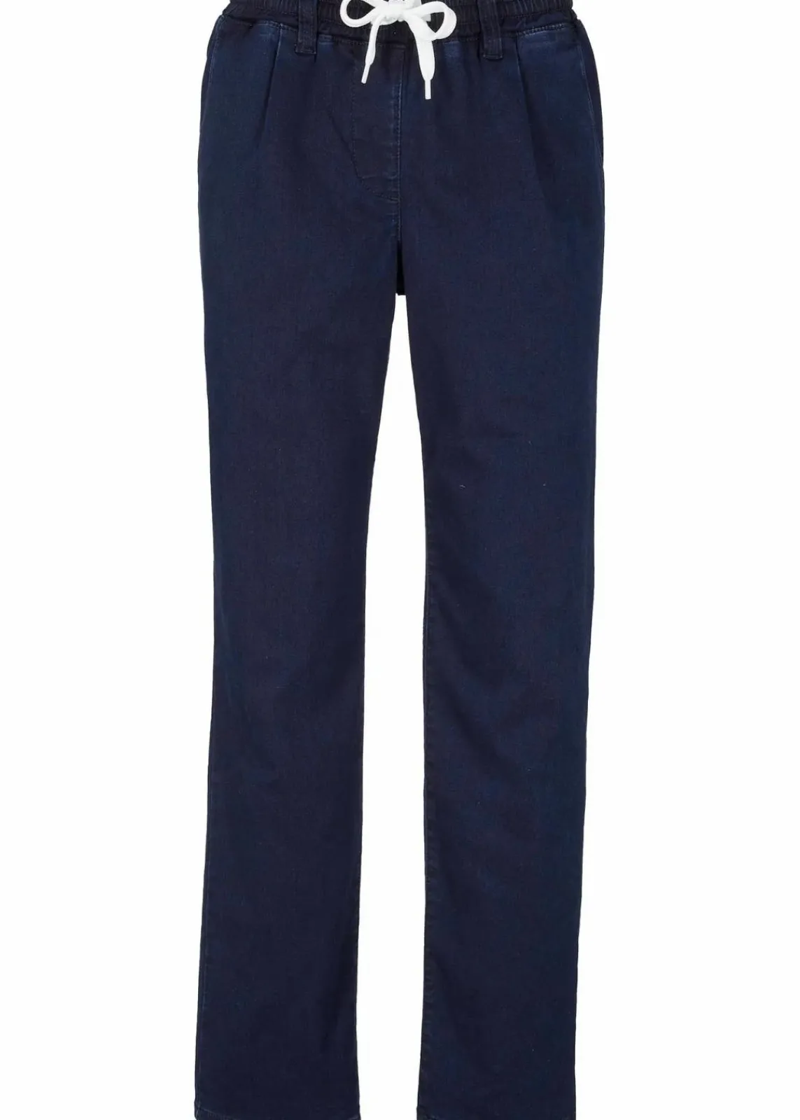 bonprix Bekleidung·Shirts & Tops|Thermobekleidung^Mom-Jeans Mid Waist, Thermo mit Bequembund dunkelblau denim