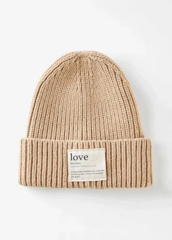 bonprix Mützen, Caps & Hüte^Mütze taupe