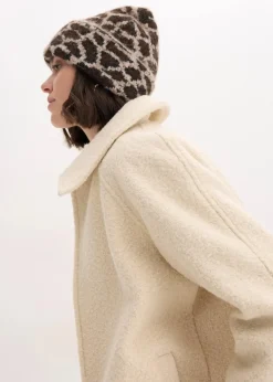 bonprix Mützen, Caps & Hüte^Mütze beige/braun leo