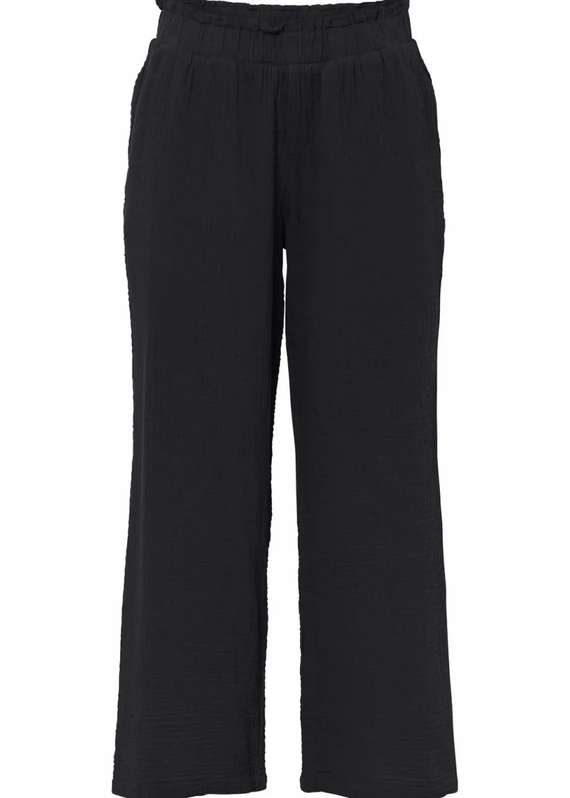 bonprix Bekleidung·Kleider|Hosen^Musselin-Culotte aus Baumwolle schwarz