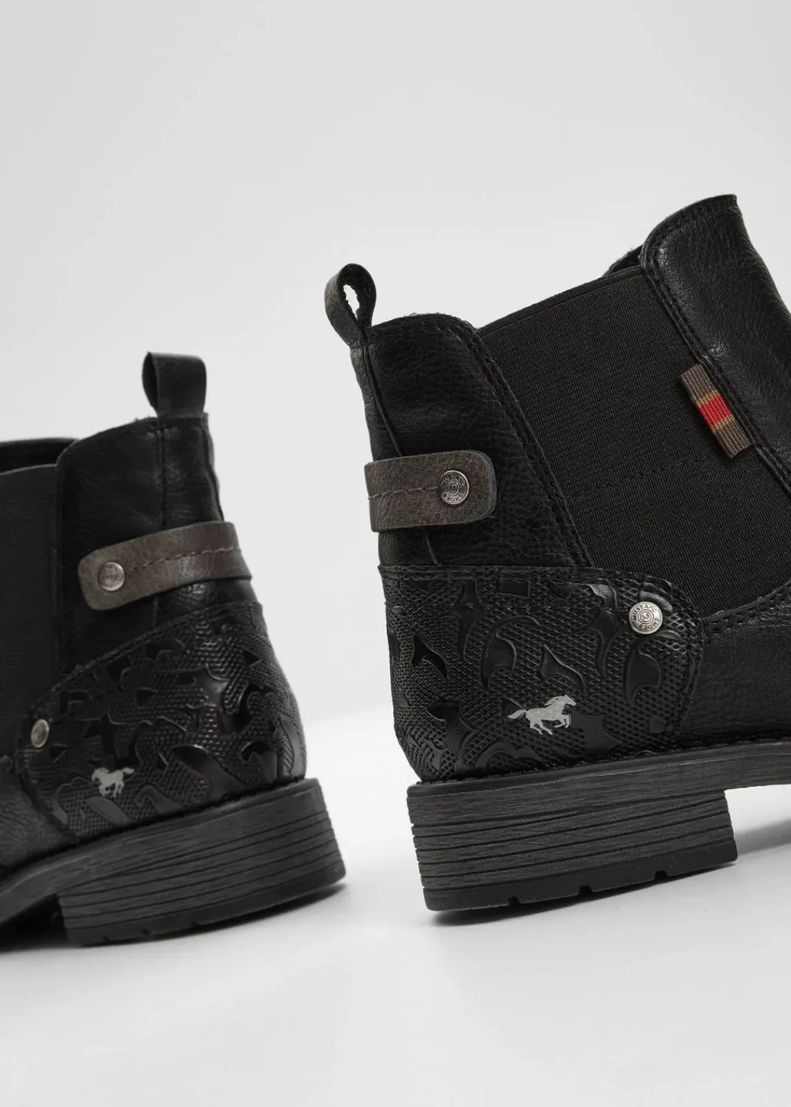Mustang Boots|Stiefeletten^Chelsea-Boots schwarz