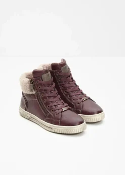 Mustang High Heels|Sneaker^High-Top-Sneaker braun