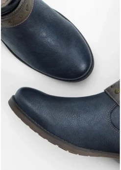 Mustang High Heels|Stiefel^Stiefel dunkelblau