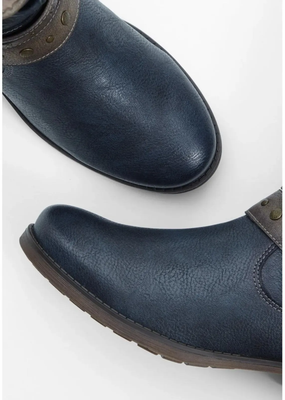 Mustang High Heels|Stiefel^Stiefel dunkelblau