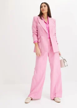 bonprix Blazer^Nadelstreifen Blazer blütenpink/hellfuchsia gestreift