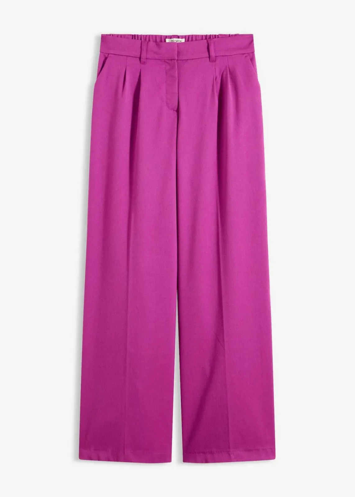 bonprix Bekleidung·Kleider|Hosen^Nadelstreifen Marlenehose dunkelfuchsia