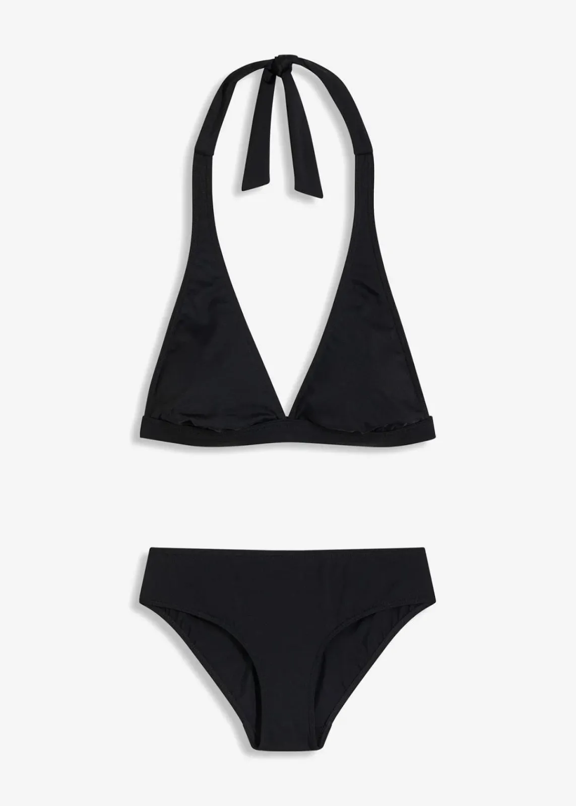 bonprix Nachhaltigere Materialien|Bikinis^Neckholder Bikini (2-tlg.Set) schwarz