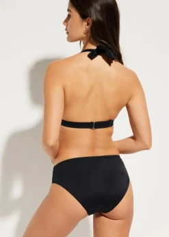 bonprix Nachhaltigere Materialien|Bikinis^Neckholder Bikini (2-tlg.Set) schwarz