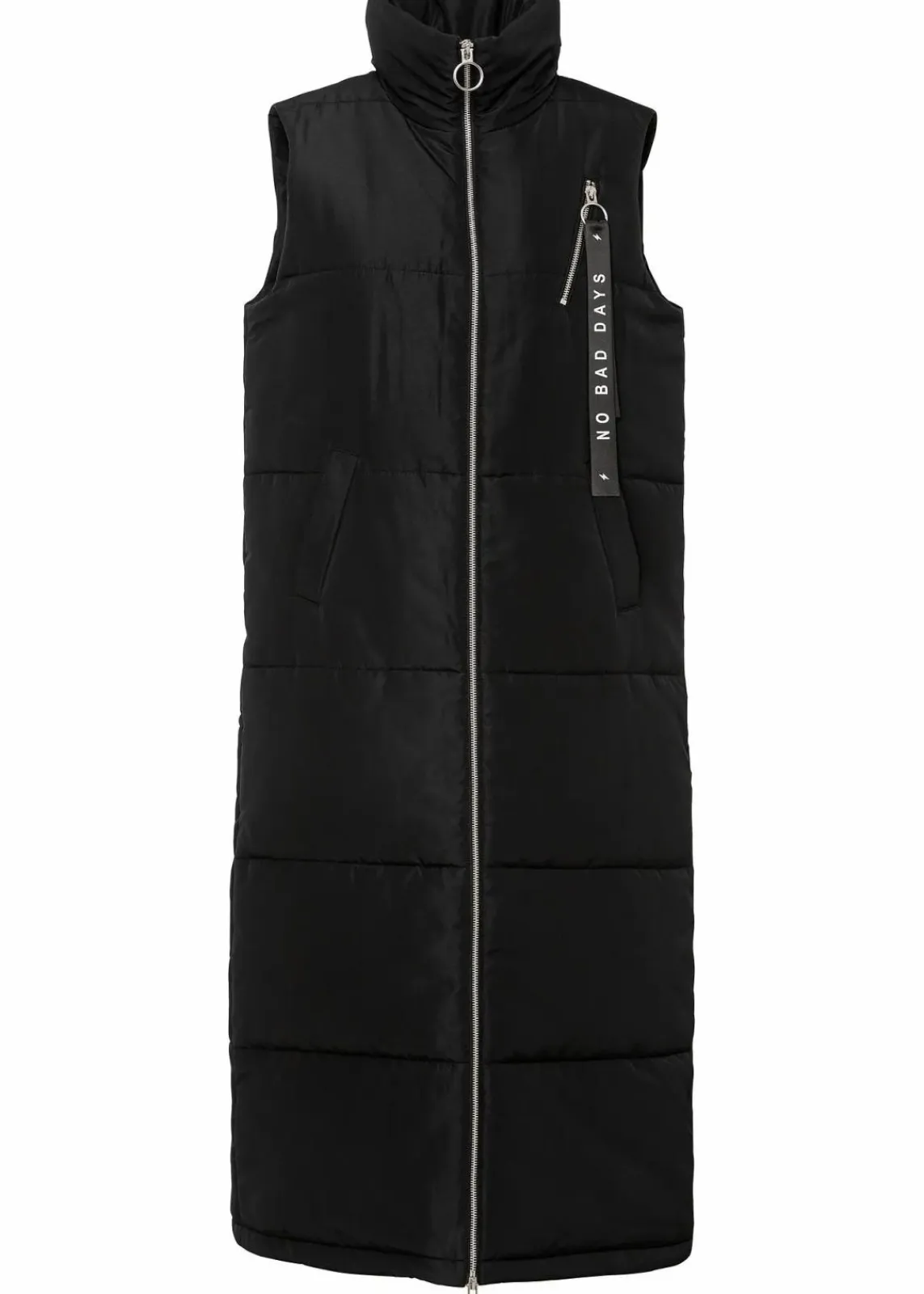 bonprix Bekleidung·Hosen|Nachhaltigere Materialien^Outdoor-Weste mit Bionic-Finish schwarz