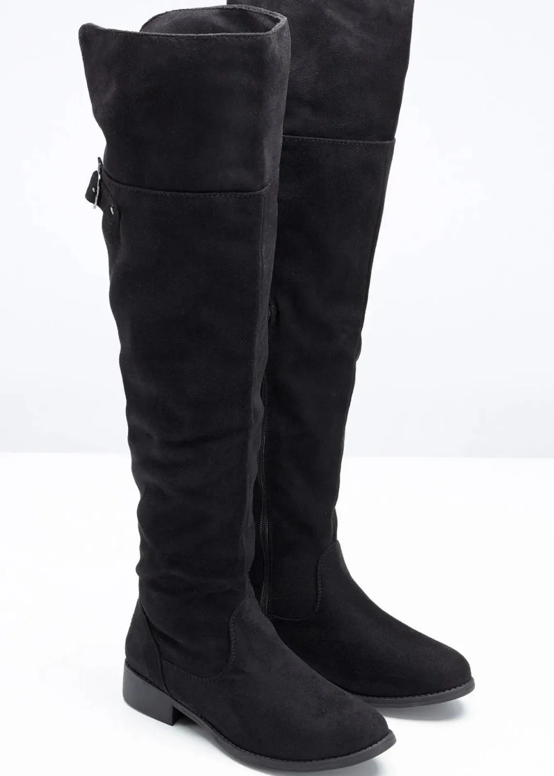 bonprix Stiefel^Overknee Stiefel schwarz