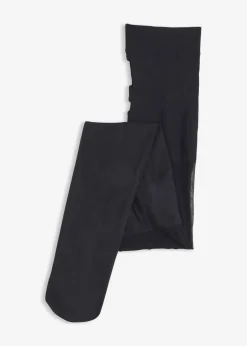bonprix Wäsche·Socken & Strumpfhosen|Nachhaltigere Materialien^Overknee Strumpfhose mit Herzchen 60 DEN schwarz