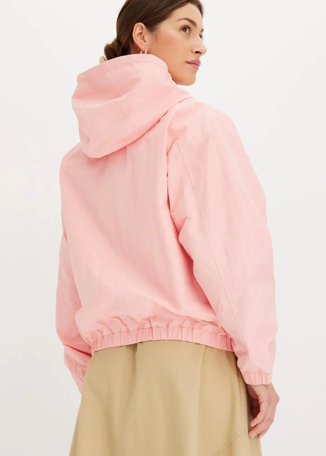 bonprix Bekleidung·Hosen|Jacken & Mäntel^Oversize Blouson softrosa