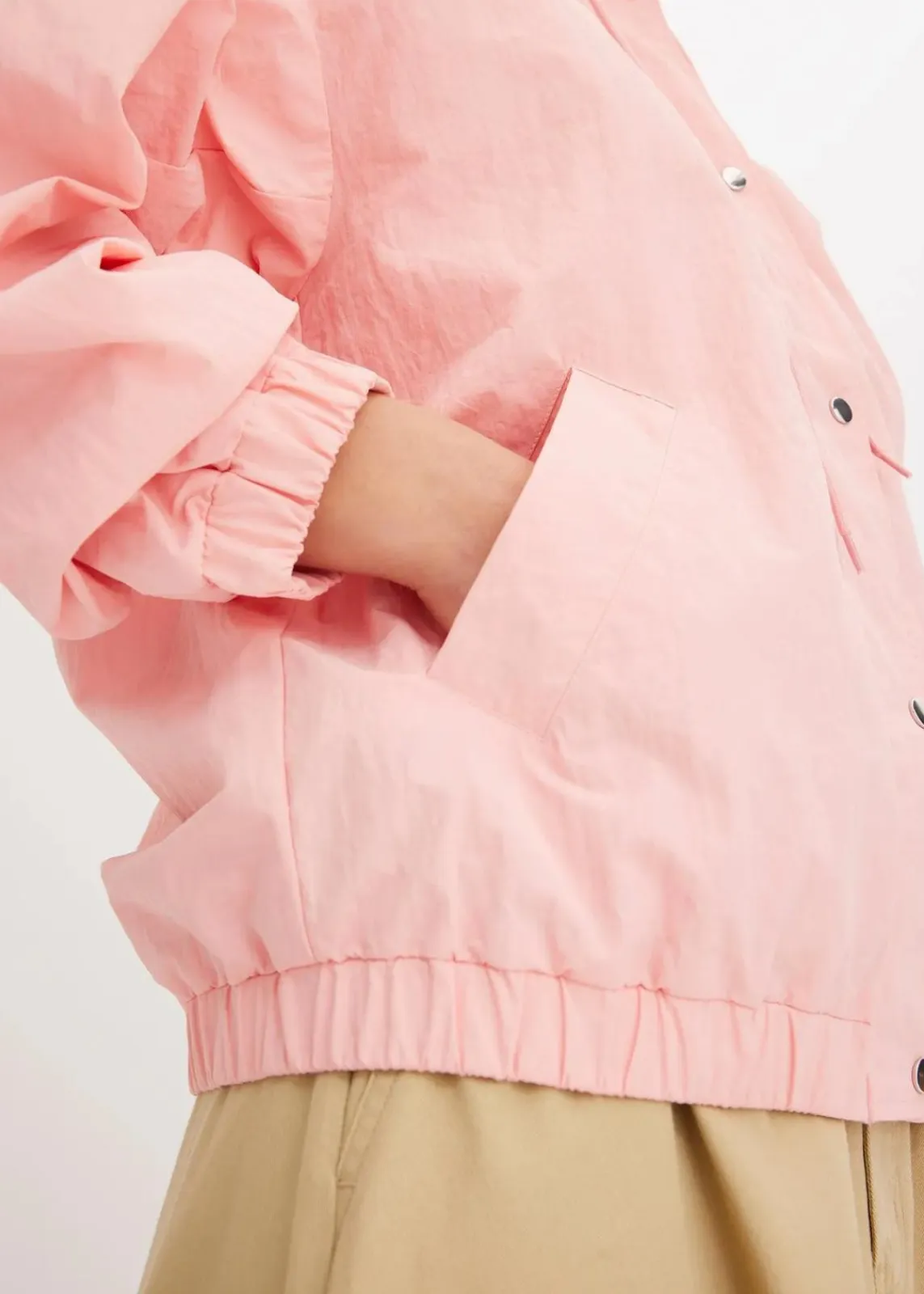 bonprix Bekleidung·Hosen|Jacken & Mäntel^Oversize Blouson softrosa