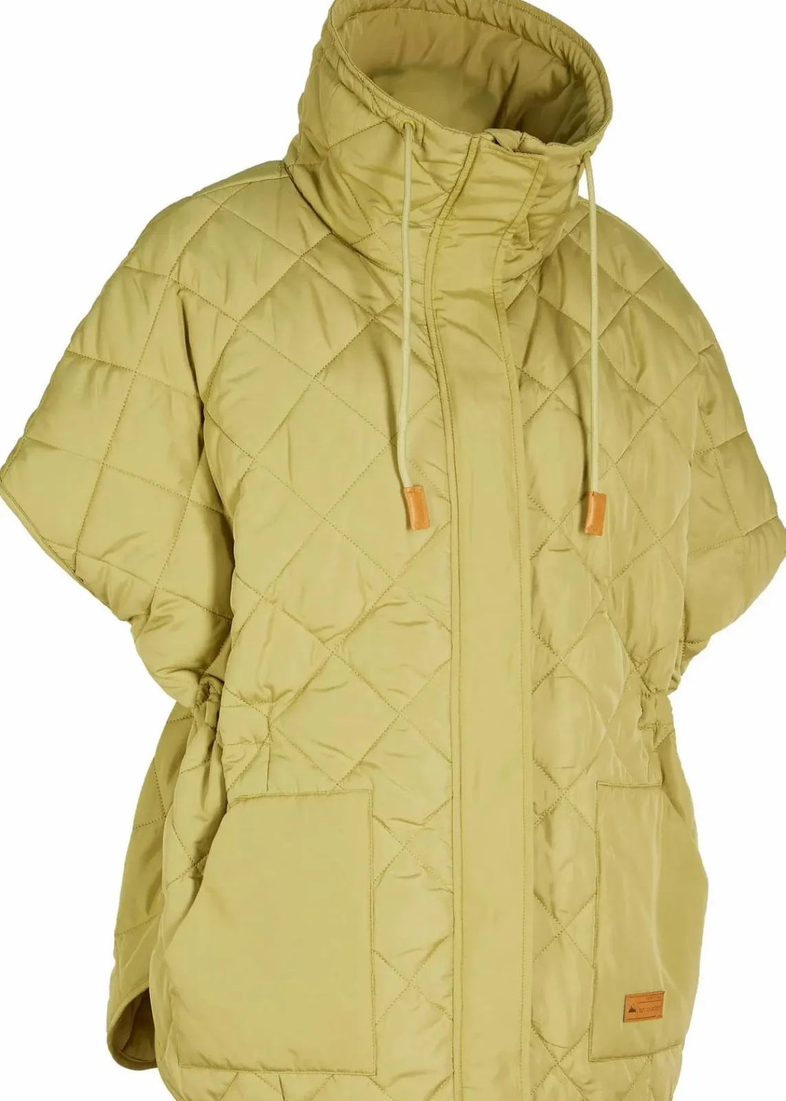 bonprix Nachhaltigere Materialien|Jacken & Mäntel^Oversize Funktions-Steppweste, wasserabweisend goldoliv