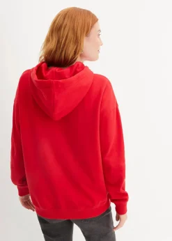 bonprix Sweat|Basics^Oversize Hoodie rot