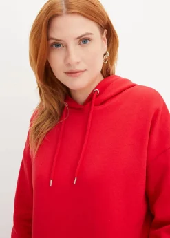 bonprix Sweat|Basics^Oversize Hoodie rot