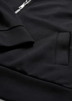 bonprix Jacken & Mäntel|Bekleidung·Hosen^Oversize Jacke aus Viskose-Mix schwarz