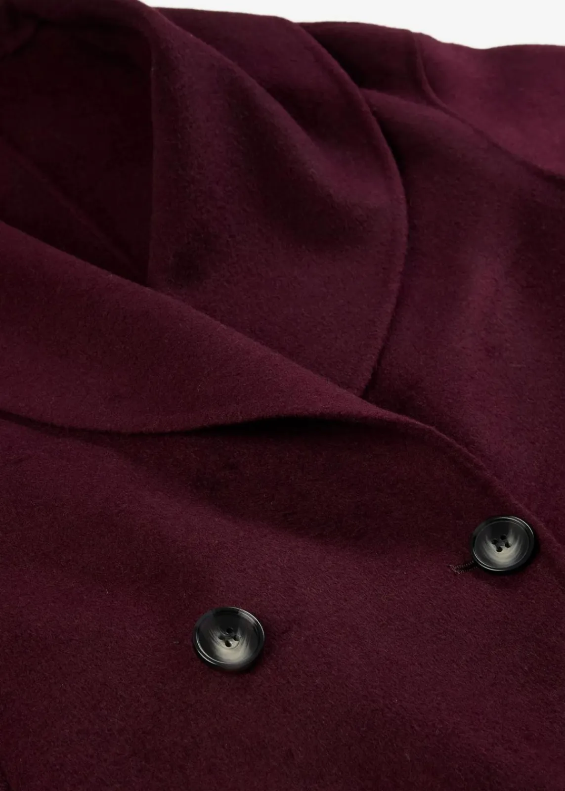 bonprix Bekleidung·Hosen|Jacken & Mäntel^Oversize Jacke aus weichem Woll-Mix weinrot
