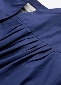 bonprix Kleider|Bekleidung·Pullover & Strickjacken^Oversize Kaftan-Kleid aus reiner Bio-Baumwolle tiefseeblau