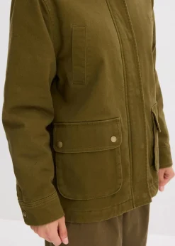 bonprix Jacken & Mäntel^Oversize Parka erdoliv/dunkelbraun