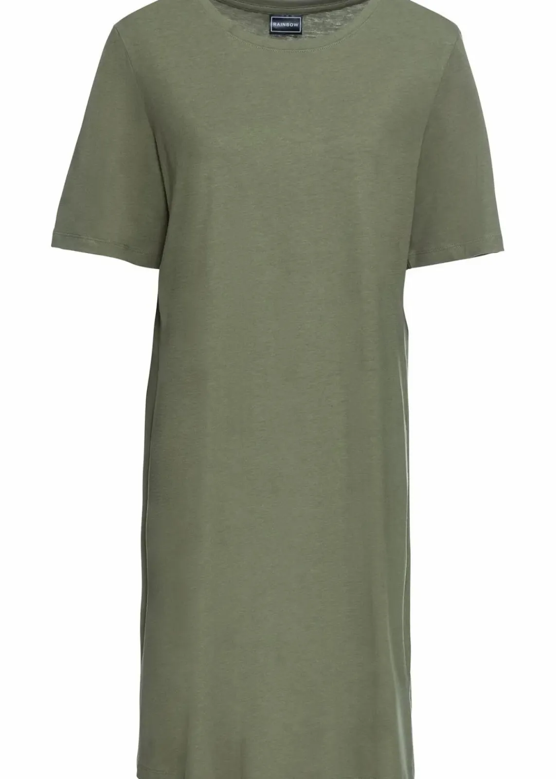 bonprix Kleider|Basics^Oversize- Shirtkleid oliv