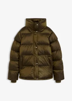 bonprix Bekleidung·Hosen|Jacken & Mäntel^Oversize Steppjacke erdoliv