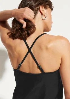 bonprix Nachhaltigere Materialien|Mix & Match^Oversize Tankini Oberteil schwarz