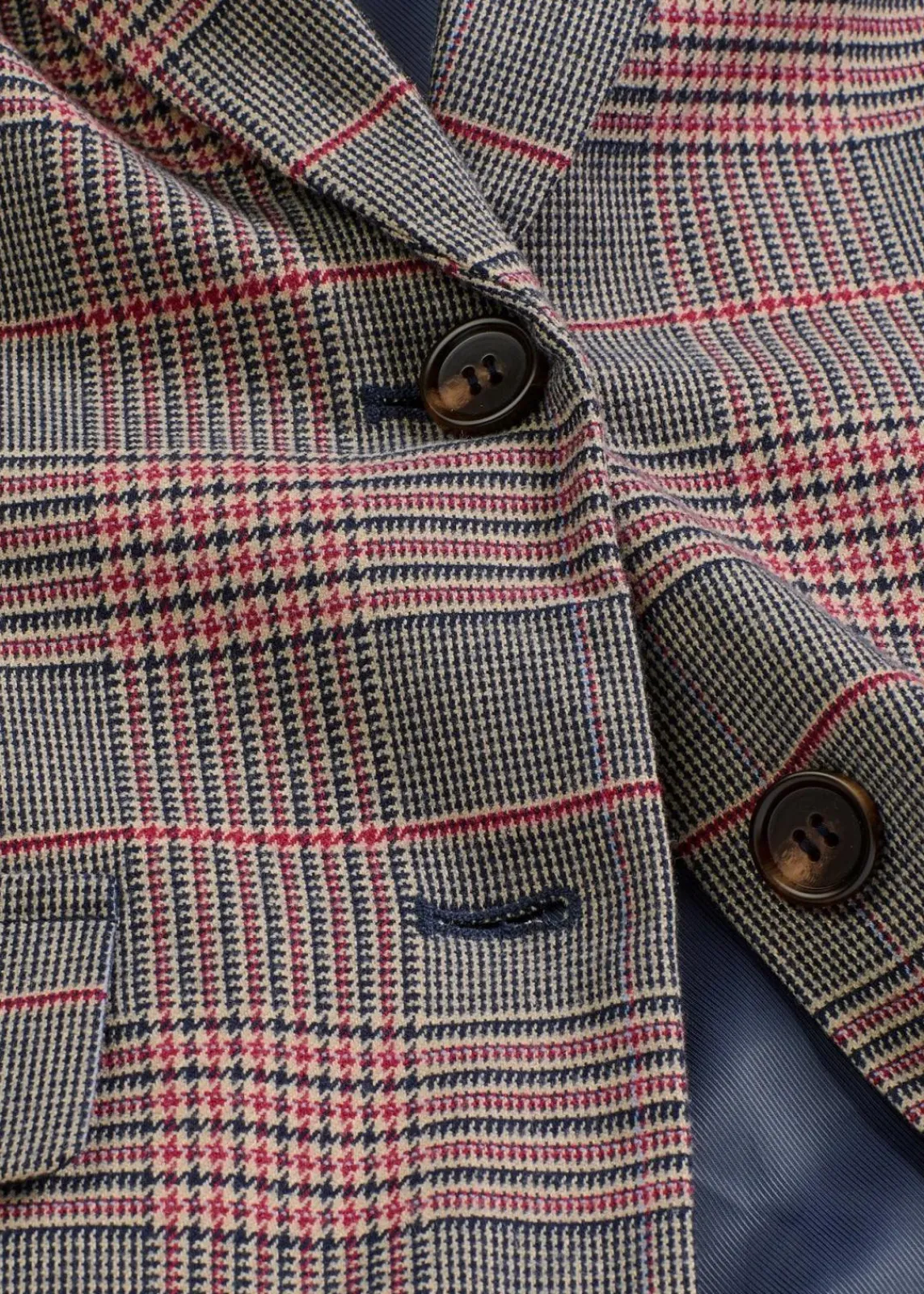 bonprix Bekleidung·Basics|Blazer^Oversize-Blazer braun/beige kariert