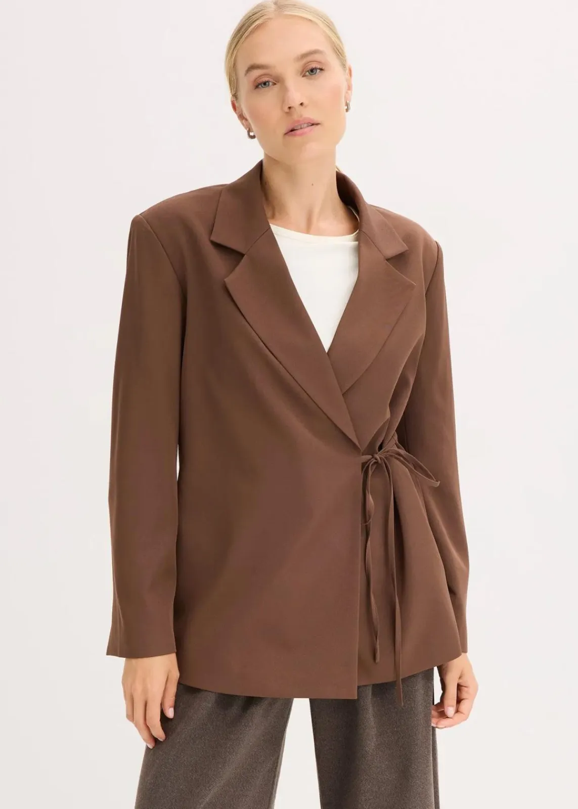 bonprix Bekleidung·Basics|Blazer^Oversize-Blazer braun