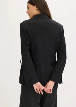 bonprix Blazer|Bekleidung·Basics^Oversize-Blazer schwarz