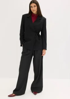 bonprix Blazer|Bekleidung·Basics^Oversize-Blazer schwarz