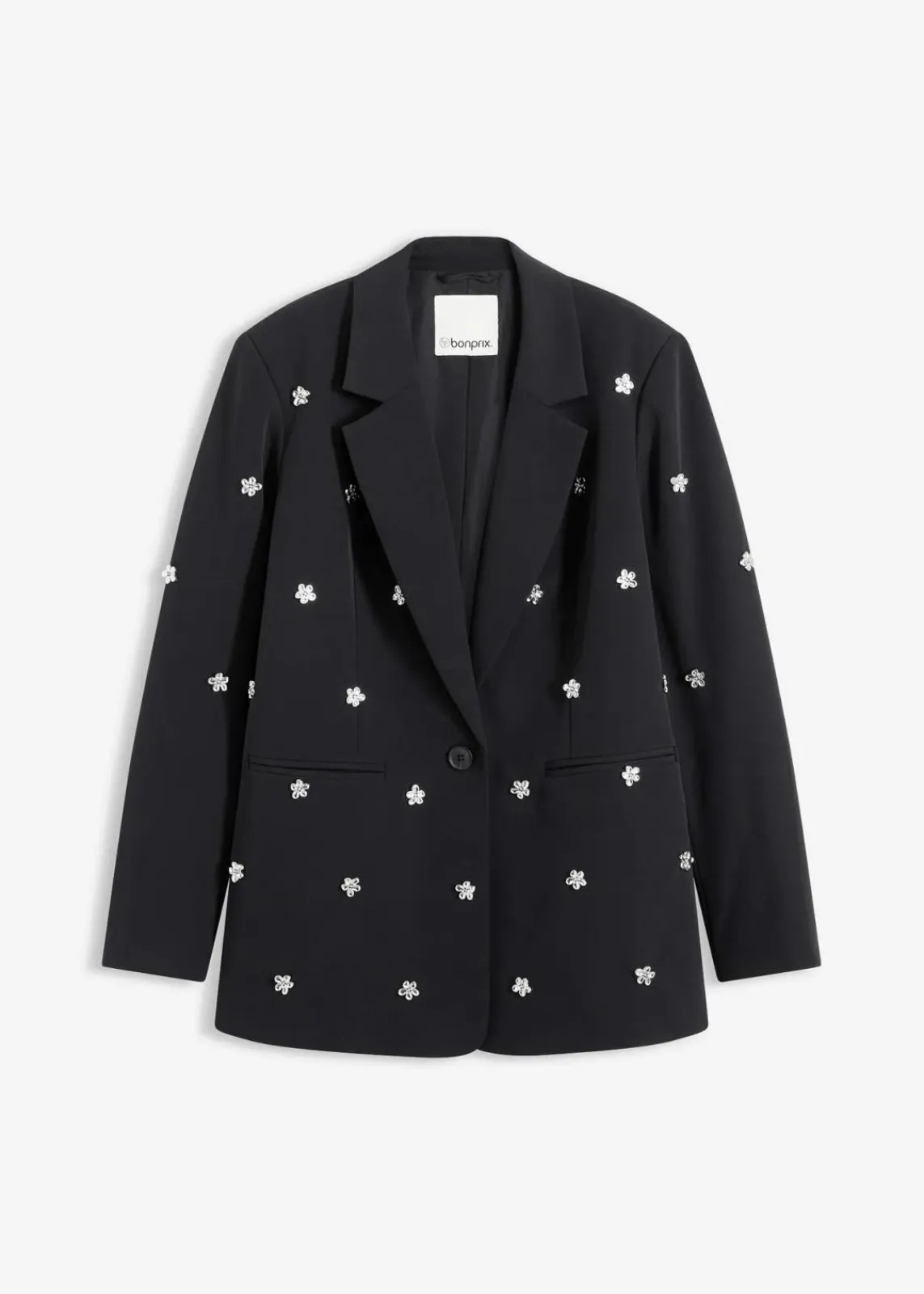 bonprix Bekleidung·Basics|Blazer^Oversize-Blazer schwarz