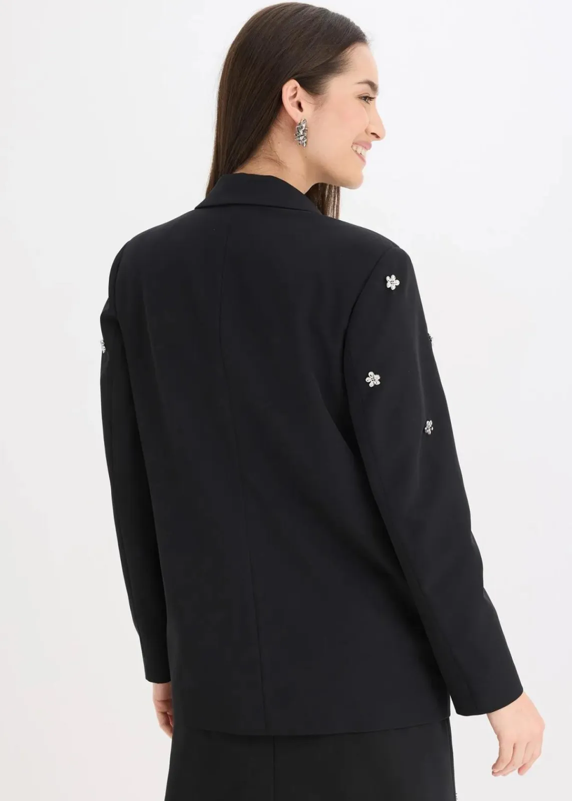 bonprix Bekleidung·Basics|Blazer^Oversize-Blazer schwarz