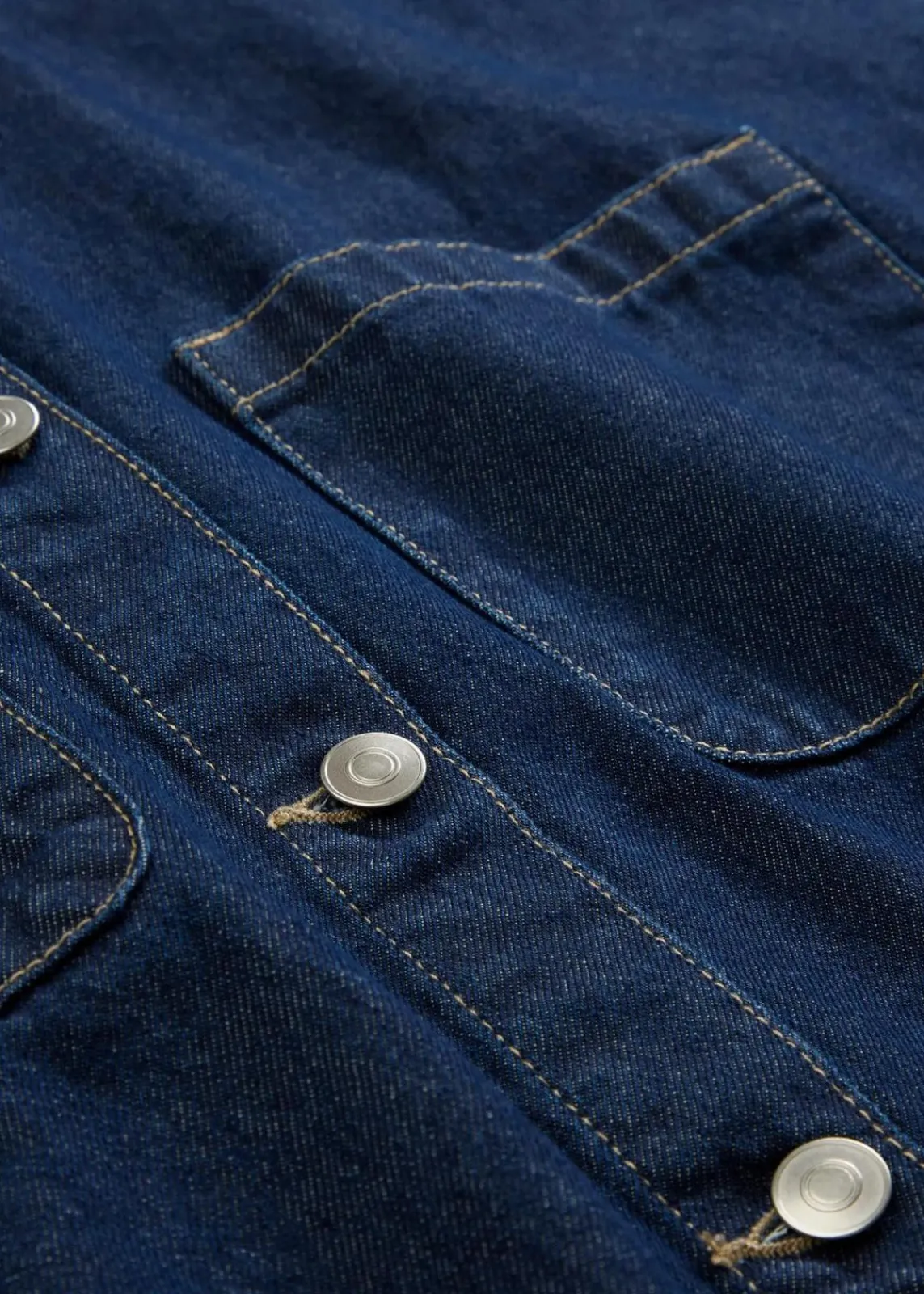 bonprix Bekleidung·Hosen|Nachhaltigere Materialien^Oversized Jeans-Overshirt aus Bio-Baumwolle tiefblau denim ungewaschen