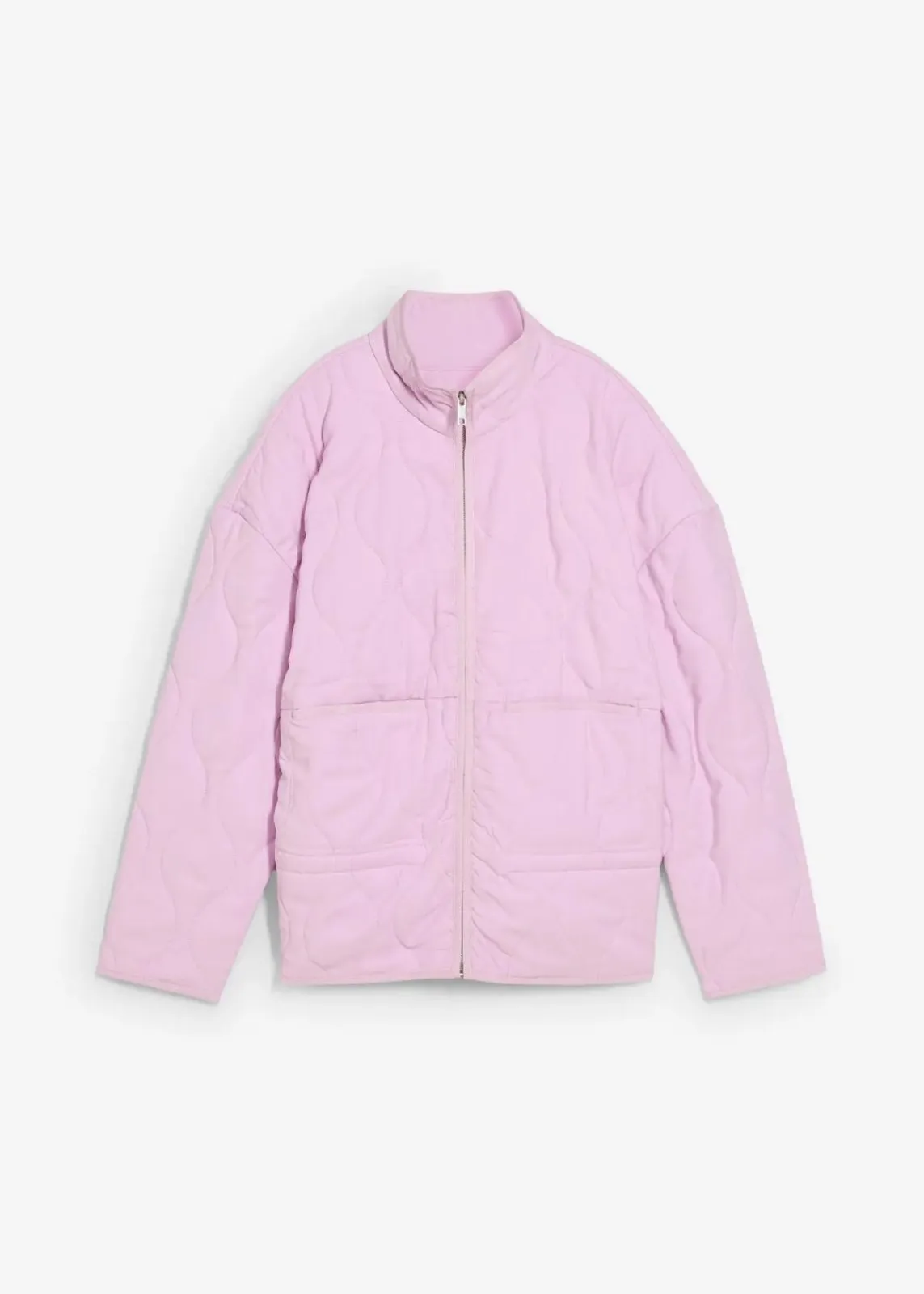 bonprix Bekleidung·Hosen|Jacken & Mäntel^Oversized Steppjacke rosa washed