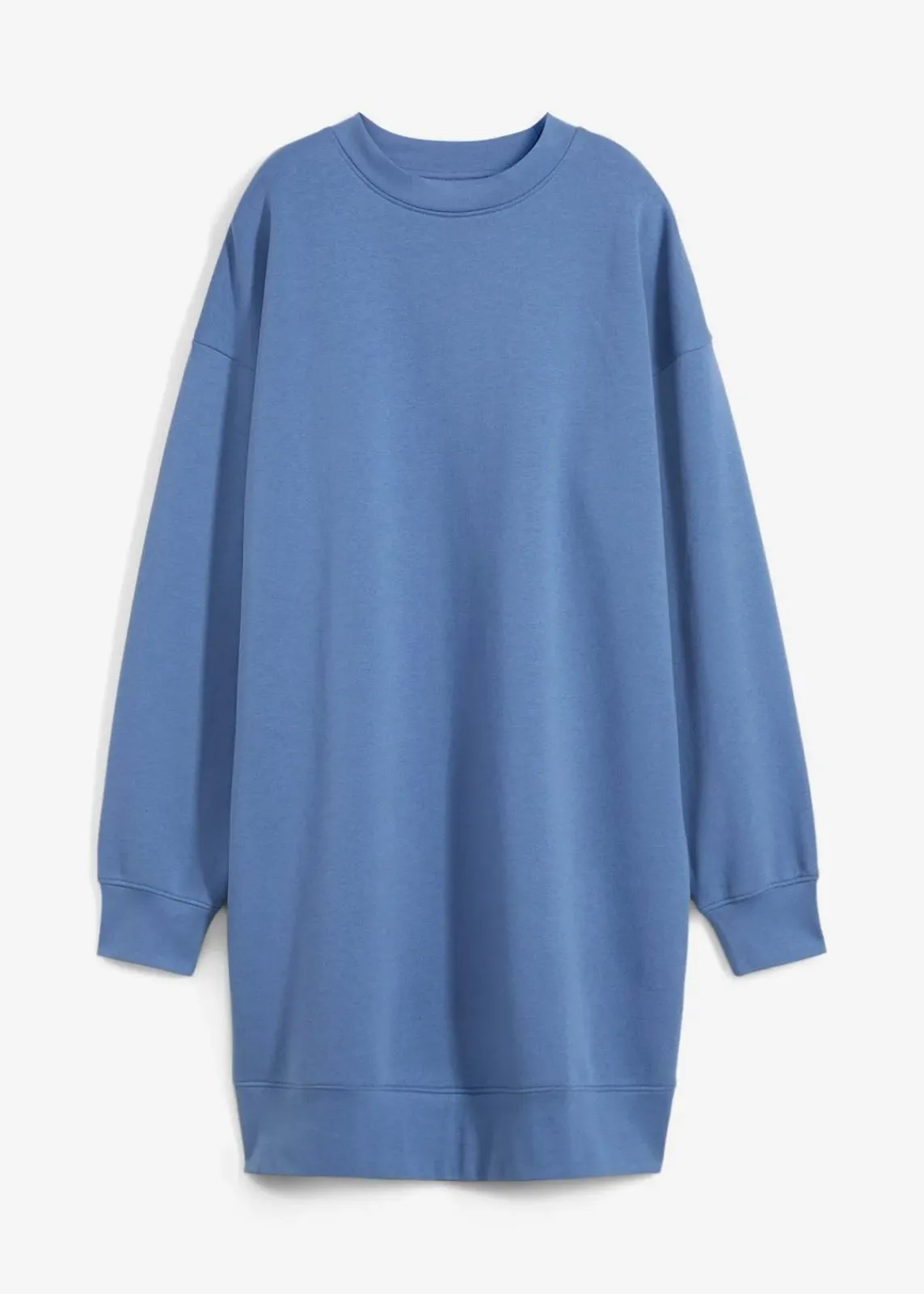 bonprix Kleider|Sweat^Oversized Sweatkleid jeansblau