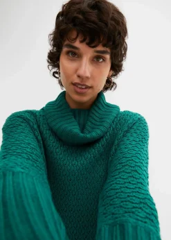 bonprix Strickmode|Pullover & Strickjacken^Oversize-Pullover brillantgrün