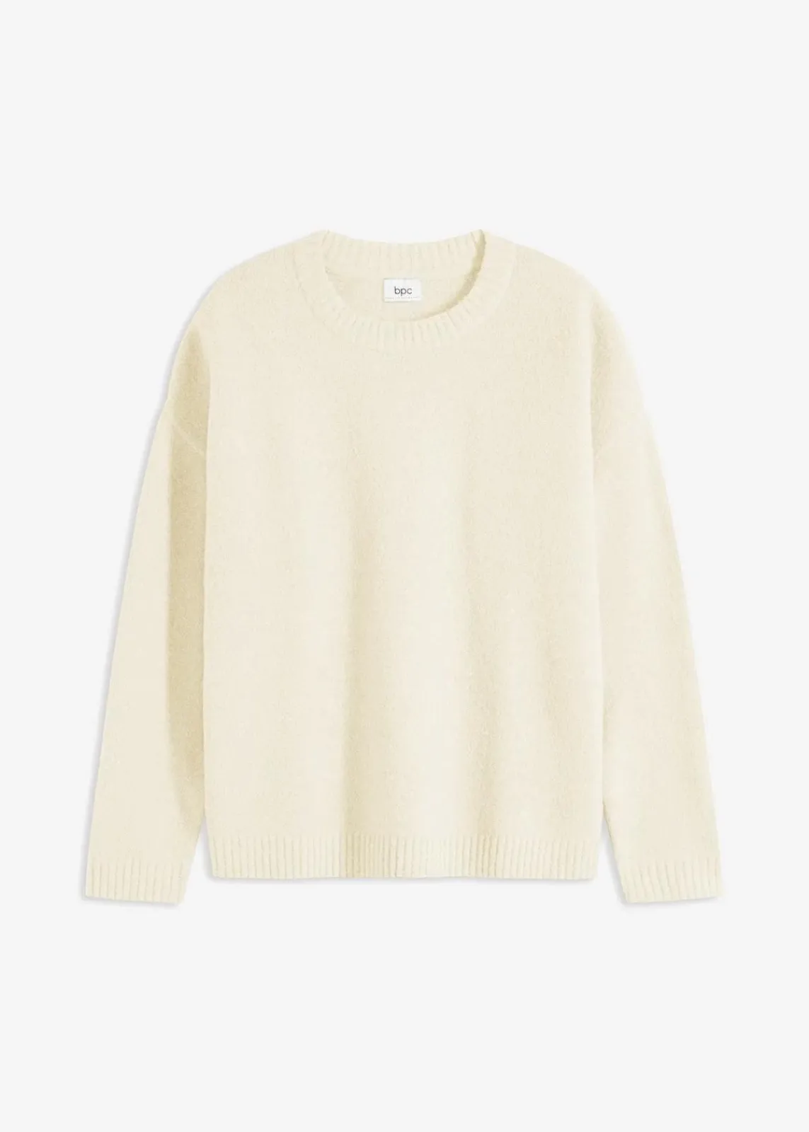 bonprix Bekleidung·Umstandsmode|Bekleidung·Jeans^Oversize-Pullover cremeweiß