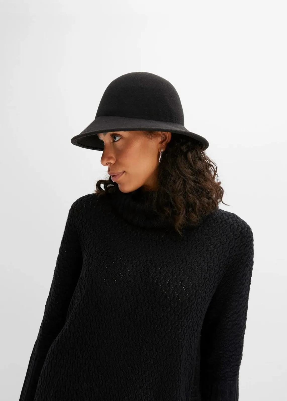 bonprix Pullover & Strickjacken|Strickmode^Oversize-Pullover schwarz